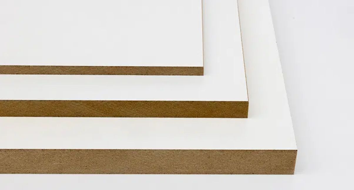 CHAPA MDF HIDROFUGO MELAMINA BRANCO - madev